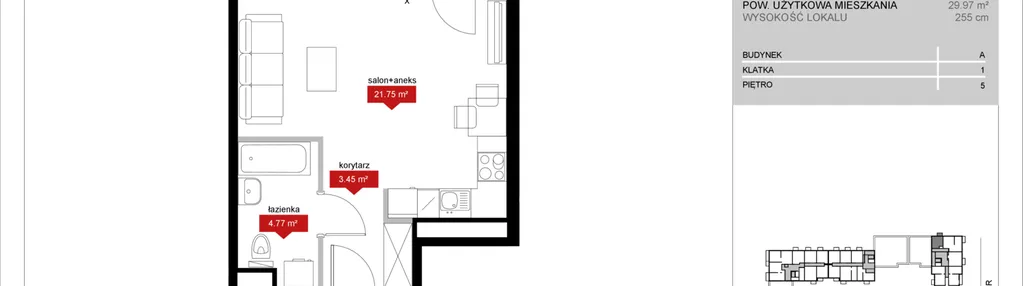 Mieszkanie w inwestycji: Atrium - Nowy Szczepin