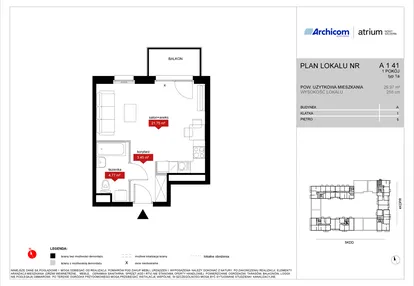 Mieszkanie w inwestycji: Atrium - Nowy Szczepin