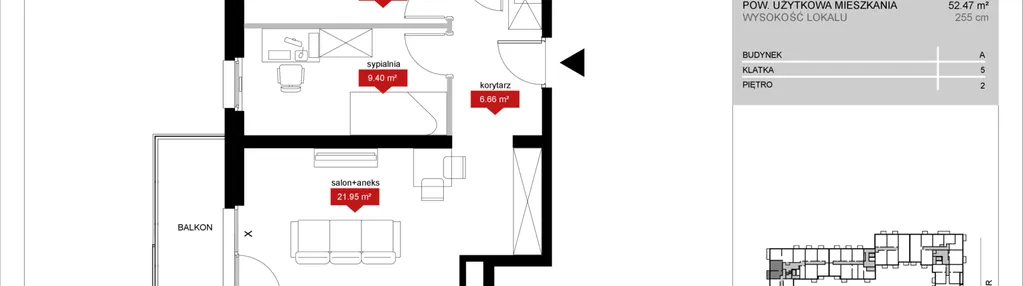 Mieszkanie w inwestycji: Atrium - Nowy Szczepin