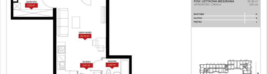 Mieszkanie w inwestycji: Atrium - Nowy Szczepin