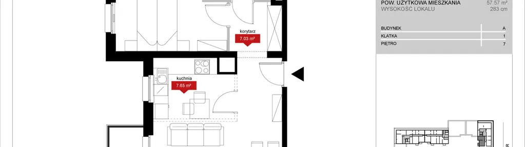 Mieszkanie w inwestycji: Atrium - Nowy Szczepin