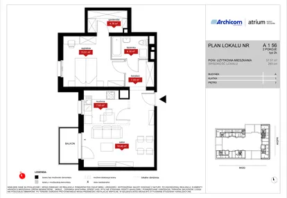 Mieszkanie w inwestycji: Atrium - Nowy Szczepin