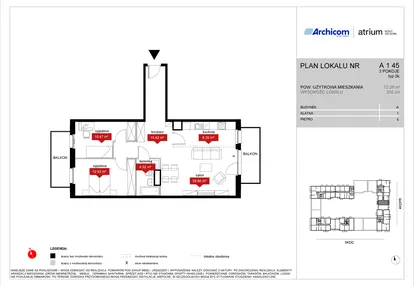 Mieszkanie w inwestycji: Atrium - Nowy Szczepin