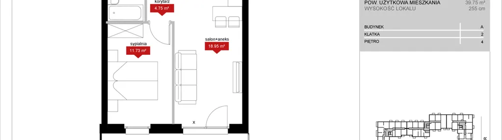 Mieszkanie w inwestycji: Atrium - Nowy Szczepin