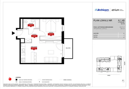 Mieszkanie w inwestycji: Atrium - Nowy Szczepin