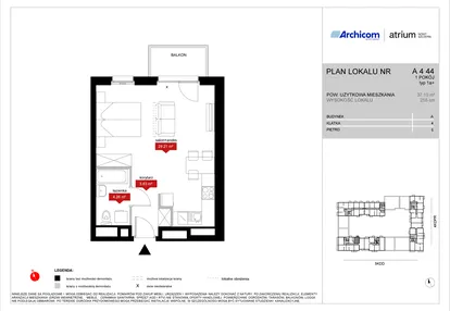 Mieszkanie w inwestycji: Atrium - Nowy Szczepin