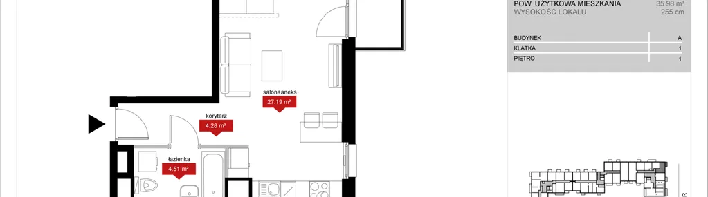 Mieszkanie w inwestycji: Atrium - Nowy Szczepin