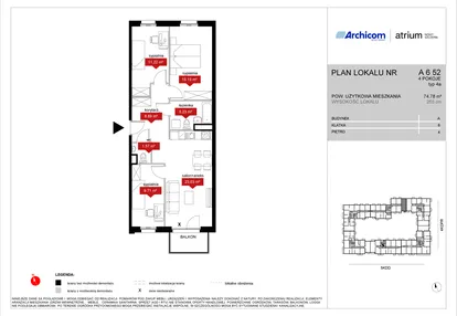 Mieszkanie w inwestycji: Atrium - Nowy Szczepin