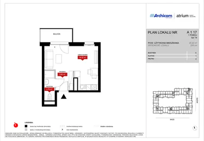 Mieszkanie w inwestycji: Atrium - Nowy Szczepin