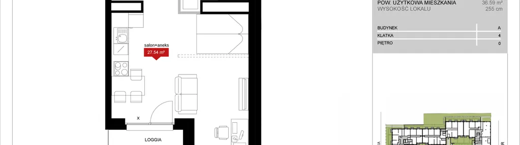 Mieszkanie w inwestycji: Atrium - Nowy Szczepin