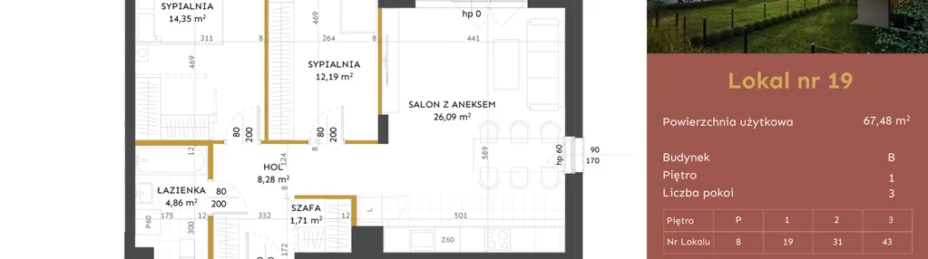 Mieszkanie w inwestycji: Stacja Błonie etap II