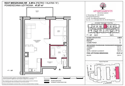 Mieszkanie w inwestycji: Apartamenty Grójeckie Ogrody