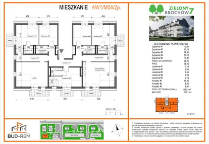Mieszkanie w inwestycji: Zielony Brochów 7 - etap A
