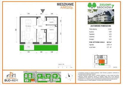 Mieszkanie w inwestycji: Zielony Brochów 7 - etap A