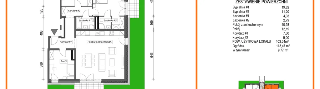 Mieszkanie w inwestycji: Zielony Brochów 7 - etap A
