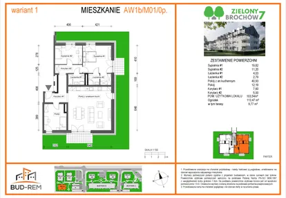 Mieszkanie w inwestycji: Zielony Brochów 7 - etap A