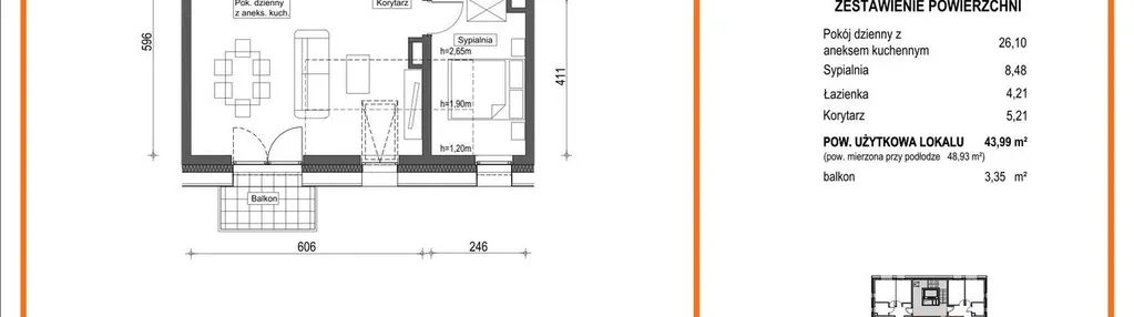 Mieszkanie w inwestycji: Zielony Brochów 7 - etap A