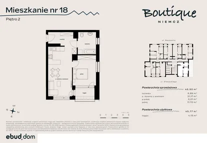 Mieszkanie w inwestycji: Boutique NIEMCZ