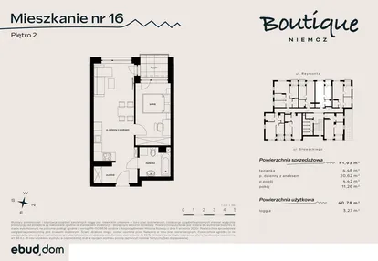 Mieszkanie w inwestycji: Boutique NIEMCZ