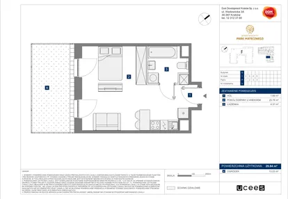 Mieszkanie w inwestycji: Apartamenty Park Matecznego Etap 2