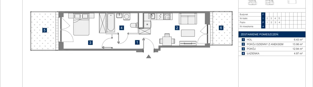 Mieszkanie w inwestycji: Apartamenty Park Matecznego Etap 2