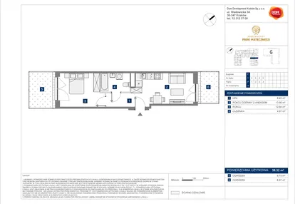 Mieszkanie w inwestycji: Apartamenty Park Matecznego Etap 2