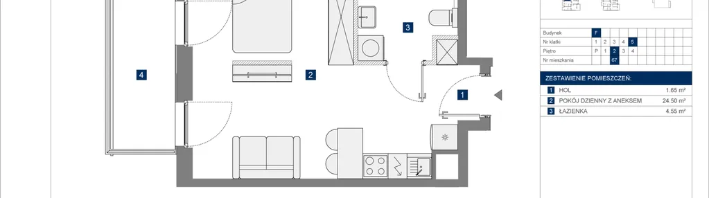 Mieszkanie w inwestycji: Apartamenty Park Matecznego Etap 2