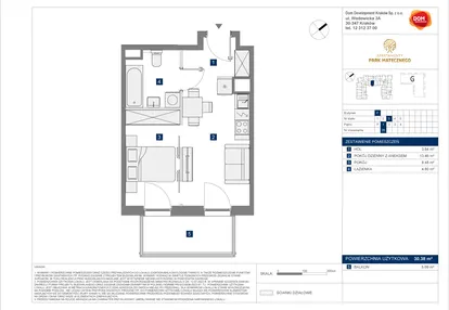 Mieszkanie w inwestycji: Apartamenty Park Matecznego Etap 2
