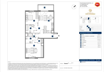 Mieszkanie w inwestycji: Apartamenty Park Matecznego Etap 2