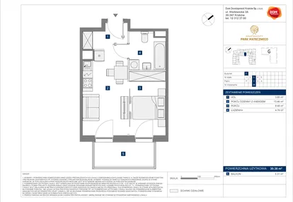 Mieszkanie w inwestycji: Apartamenty Park Matecznego Etap 2