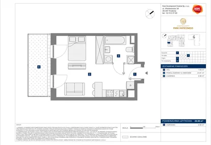 Mieszkanie w inwestycji: Apartamenty Park Matecznego Etap 2