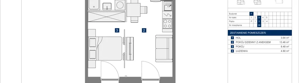 Mieszkanie w inwestycji: Apartamenty Park Matecznego Etap 2