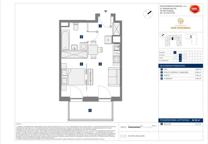 Mieszkanie w inwestycji: Apartamenty Park Matecznego Etap 2