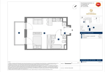 Mieszkanie w inwestycji: Apartamenty Park Matecznego Etap 2