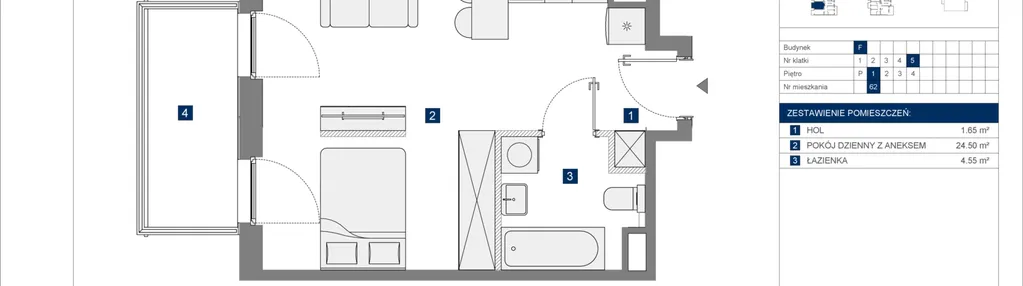 Mieszkanie w inwestycji: Apartamenty Park Matecznego Etap 2