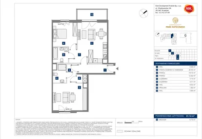 Mieszkanie w inwestycji: Apartamenty Park Matecznego Etap 2
