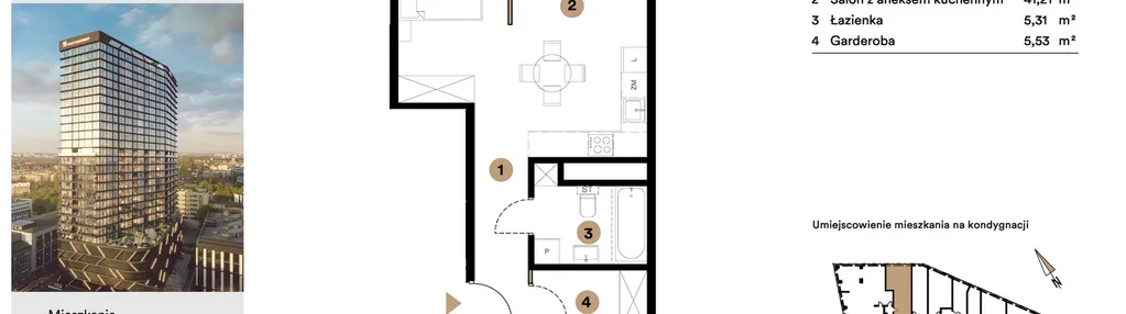 Mieszkanie w inwestycji: O27 Apartamenty Opolska