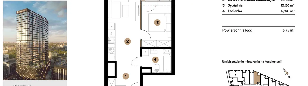 Mieszkanie w inwestycji: O27 Apartamenty Opolska
