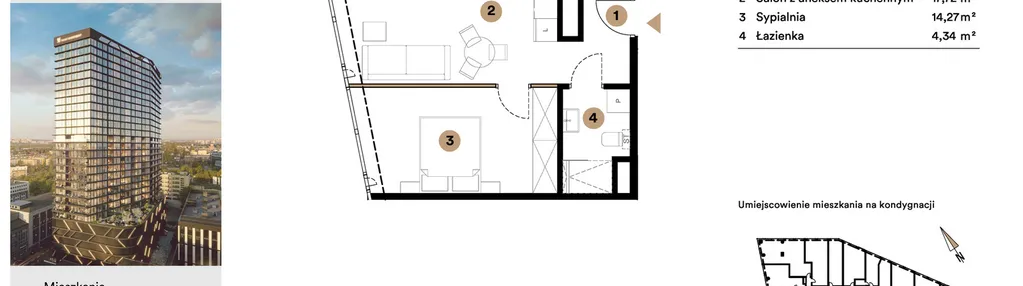 Mieszkanie w inwestycji: O27 Apartamenty Opolska
