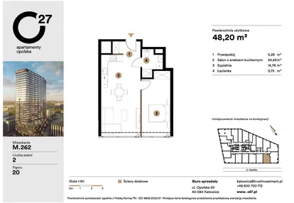 Mieszkanie w inwestycji: O27 Apartamenty Opolska