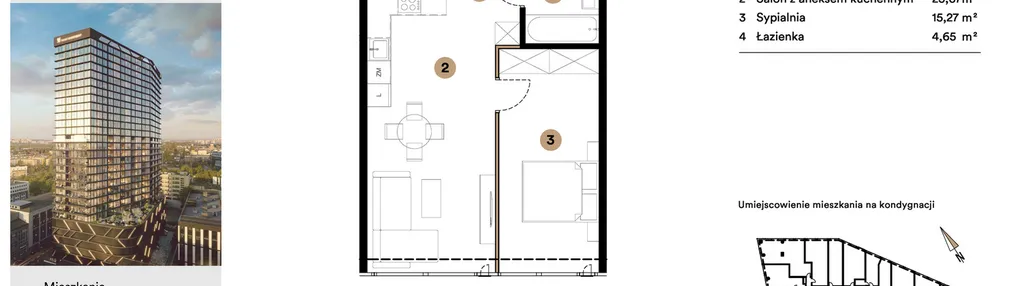 Mieszkanie w inwestycji: O27 Apartamenty Opolska