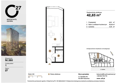 Mieszkanie w inwestycji: O27 Apartamenty Opolska