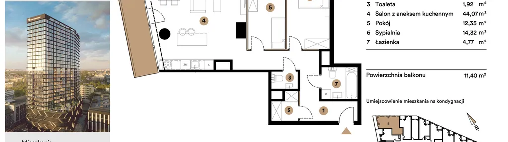 Mieszkanie w inwestycji: O27 Apartamenty Opolska