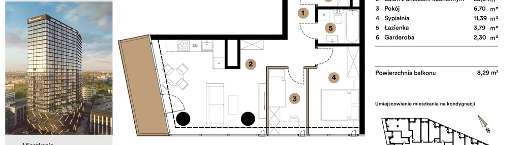 Mieszkanie w inwestycji: O27 Apartamenty Opolska