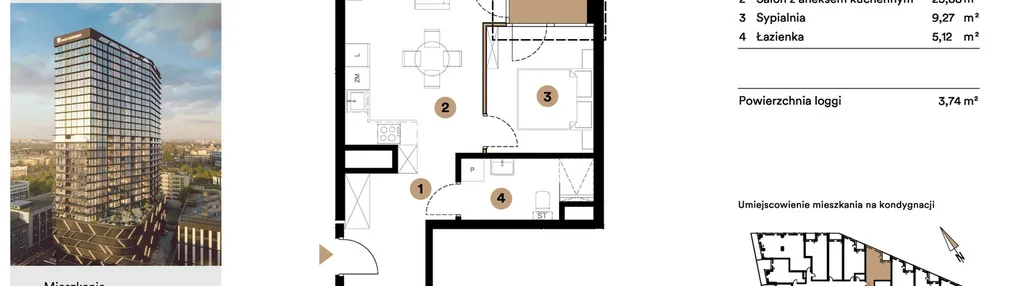 Mieszkanie w inwestycji: O27 Apartamenty Opolska