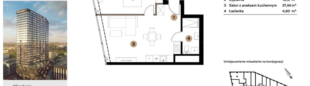 Mieszkanie w inwestycji: O27 Apartamenty Opolska