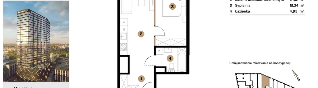 Mieszkanie w inwestycji: O27 Apartamenty Opolska