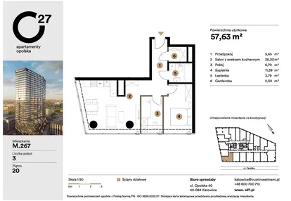 Mieszkanie w inwestycji: O27 Apartamenty Opolska