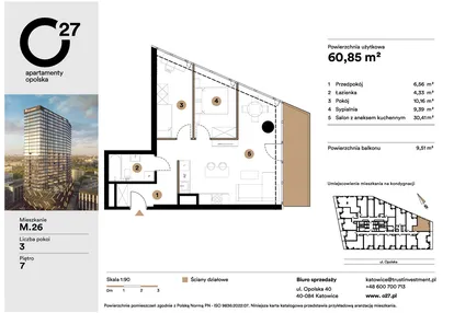 Mieszkanie w inwestycji: O27 Apartamenty Opolska