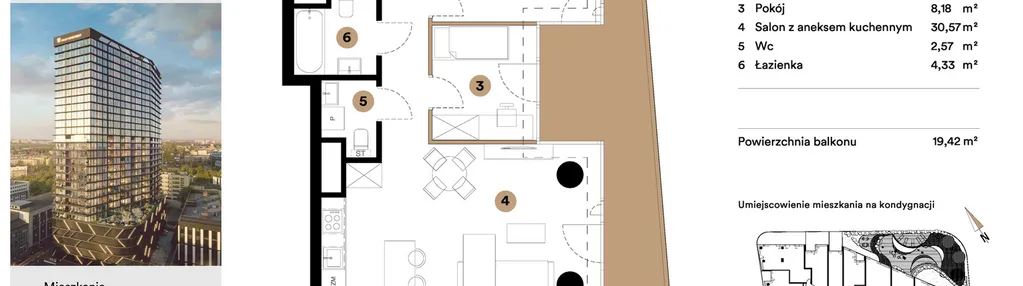 Mieszkanie w inwestycji: O27 Apartamenty Opolska